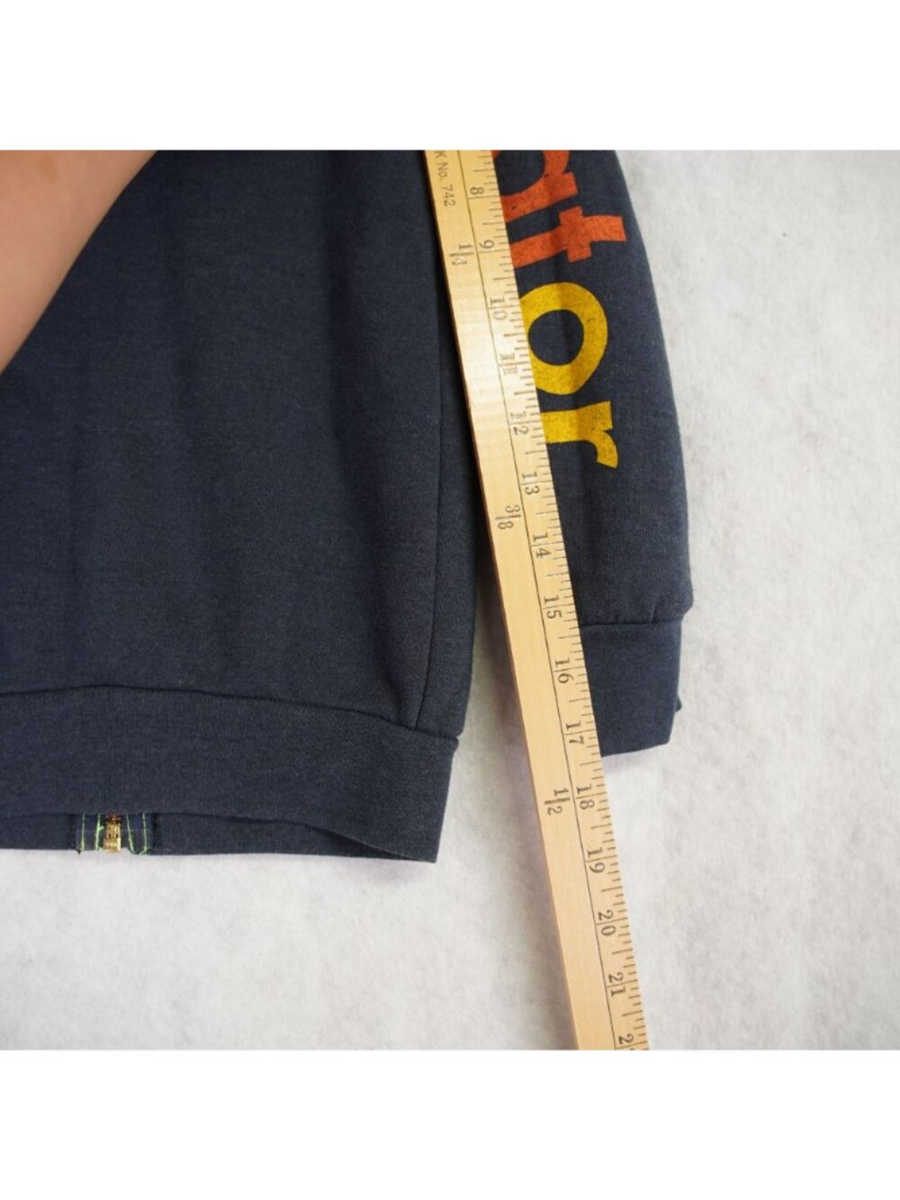 Aviator Nation Kids Venice Rainbow Full Zip Hoodie Boys Size 6 Cotton Blend USA - Picture 15 of 16